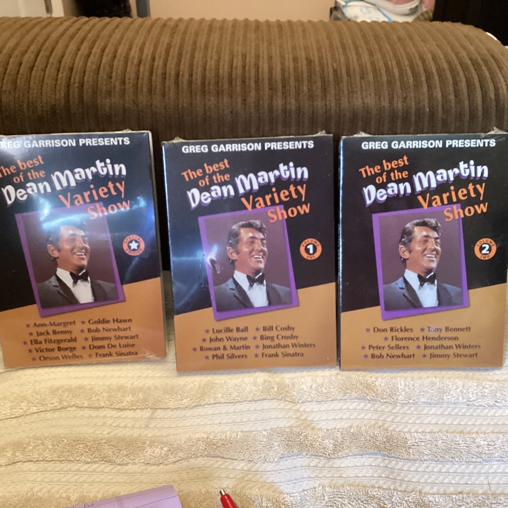 3 volumes DVD The best of the Dean Martin Variety Show brand new Original